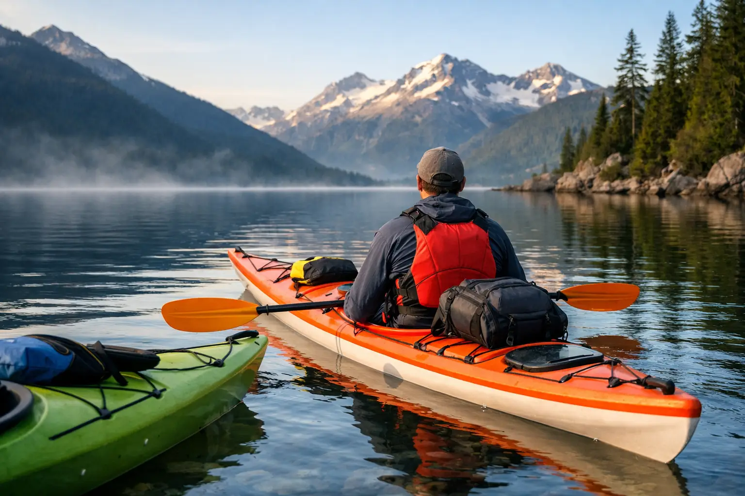Choisir un kayak de randonnée stable