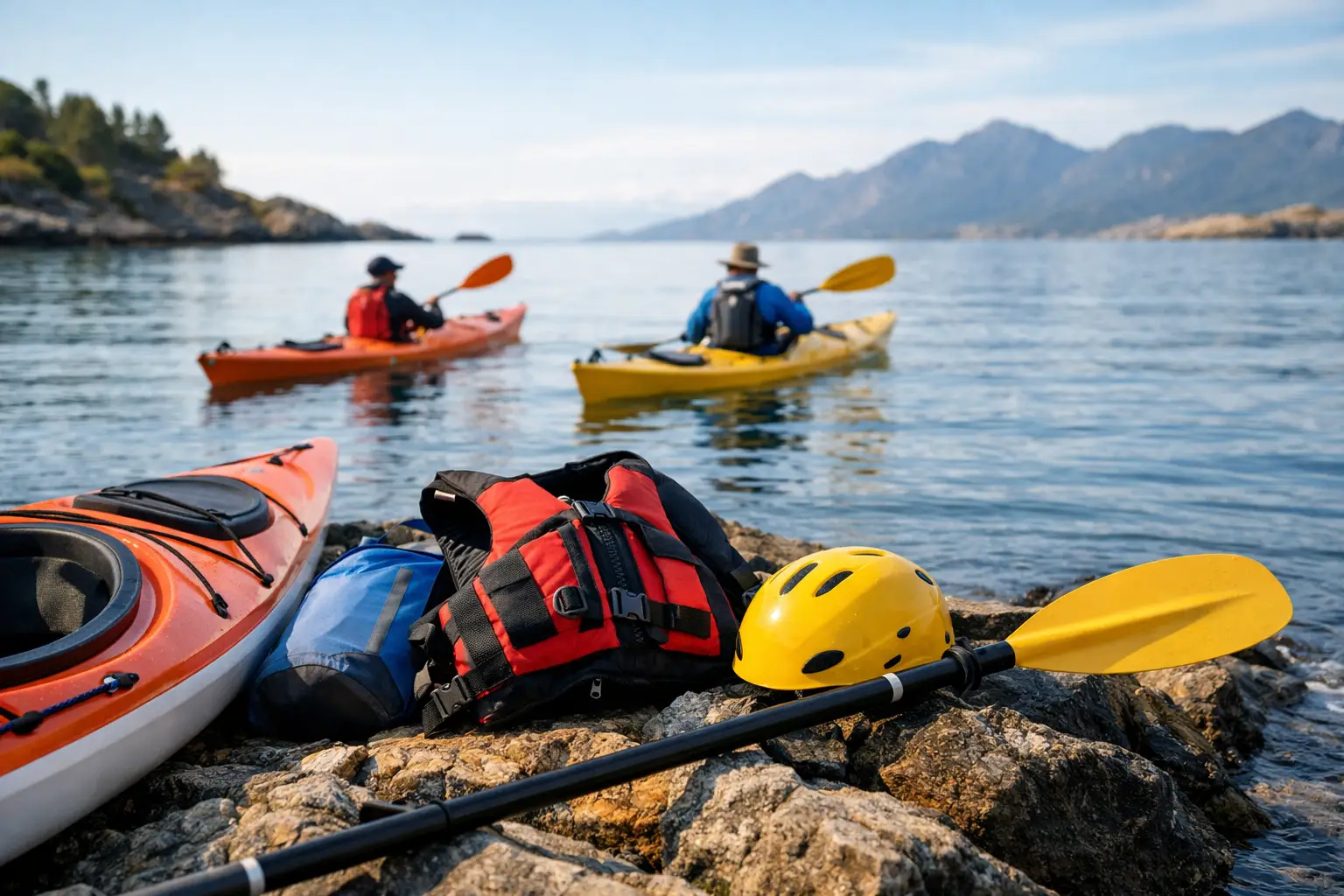 Kayak de mer débutant – bien choisir