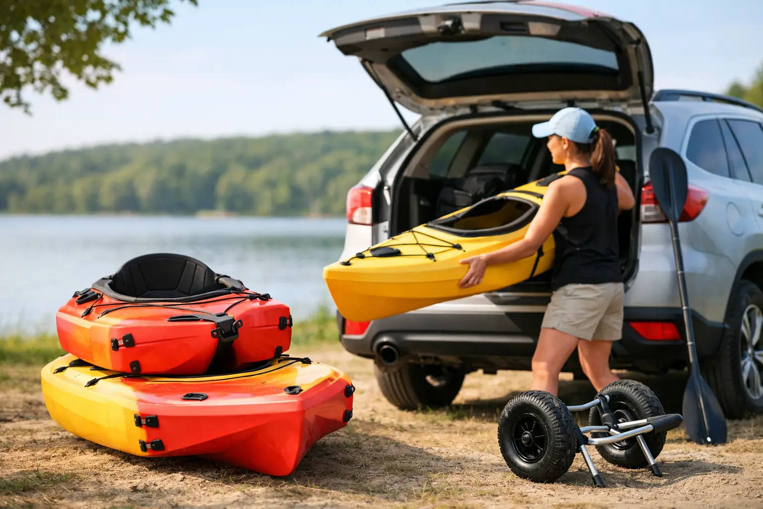 Kayak modulaire transport facile : bien choisir