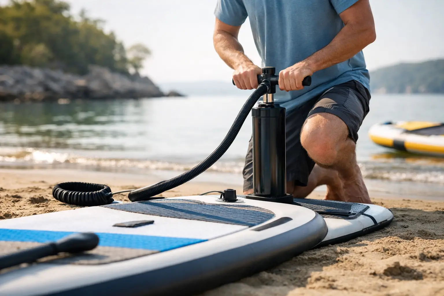 Comment gonfler un paddle correctement
