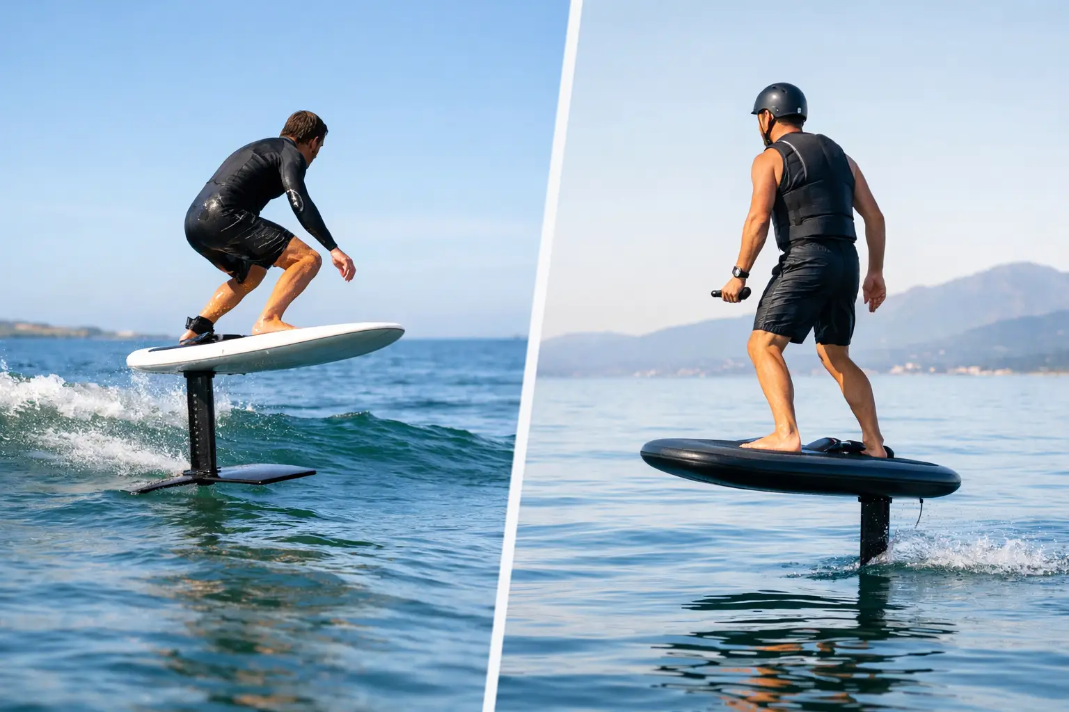 Différence foil surf efoil : lequel choisir ?