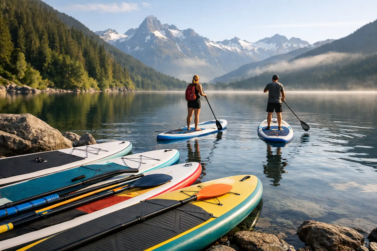 8 meilleurs paddles pour randonnée
