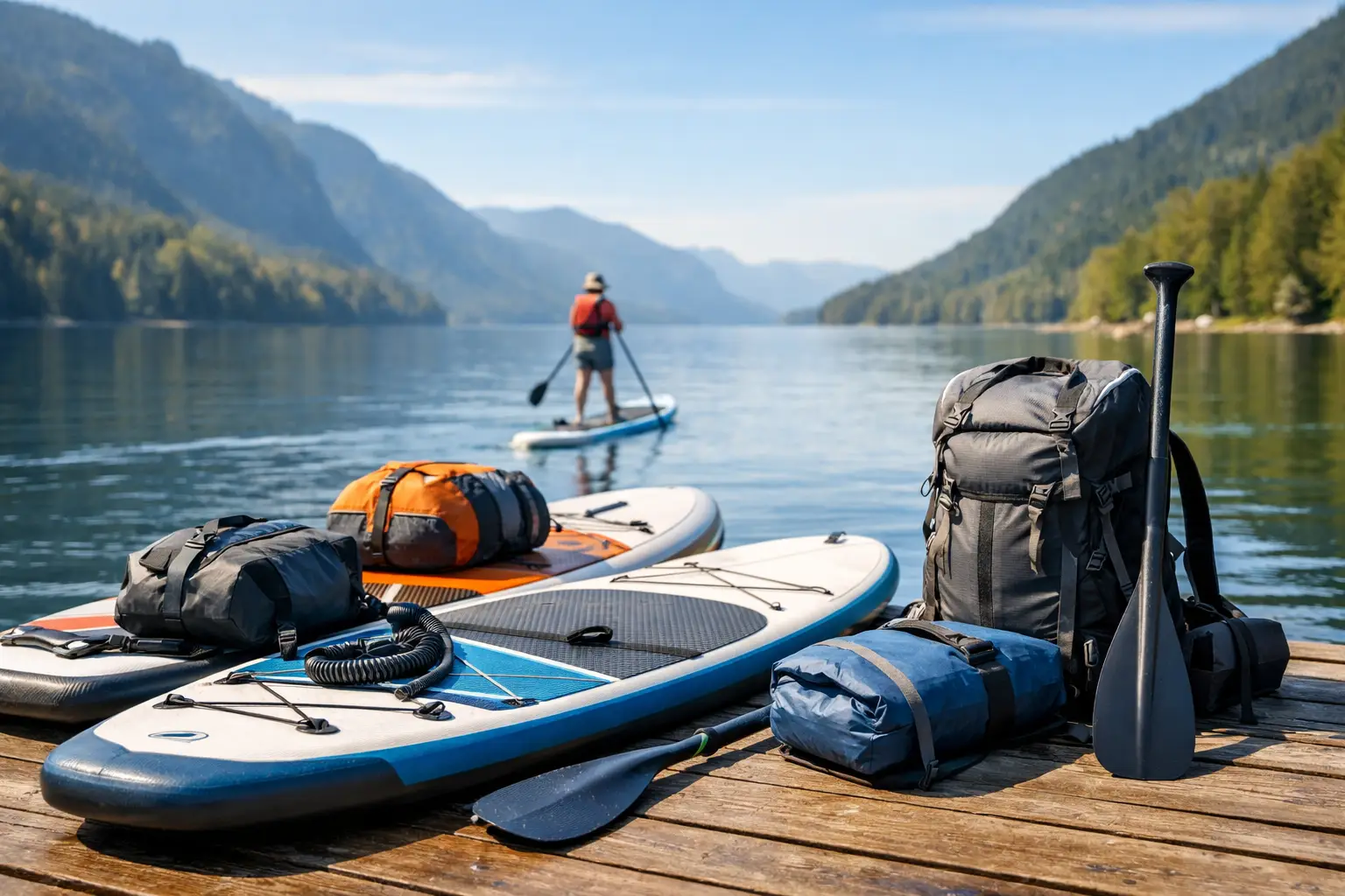 Guide débutant paddle touring pour bien choisir